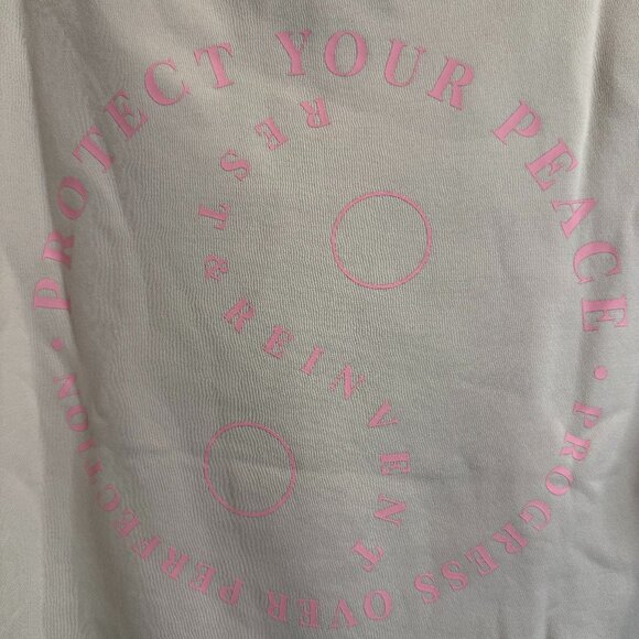 Brunette The Label "Protect Your Peace" Crew Sweater | NWT - Picture 4 of 5
